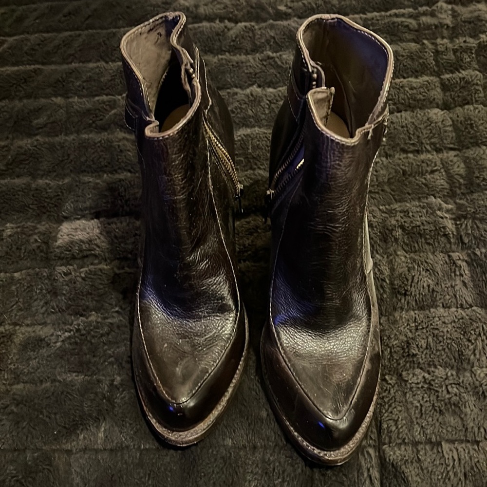 Bedstu Brown Leather Boots